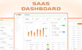 design saas dashboard UI UX design, web app UI and admin panel in figma