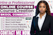build monetize and skool community setup skool online course creation community