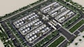 architectural 3d master plan design, aerial landscape rendering,3d estate layout