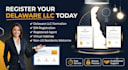 register delaware llc with ein, registered agent and virtual address