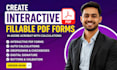 create interactive fillable PDF forms in adobe acrobat with calculations
