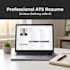 design a professional ats friendly CV and resume
