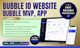 build bubble io website bubble app bubble mvp no code saas and web appliaction