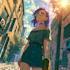draw an anime illustration, character illustration