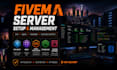 build your complete fivem qbox rp server with vps setup and custom nui