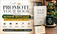 professionally promote your book with an exclusive author spotlight