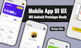 design ios android mobile app UI UX in figma