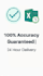 do fast and accurate data entry in excel, google sheets and PDF to excel
