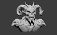 sculpt custom 3d character models for 3d printing in stl