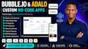 build bubble io and adalo ai app with API integration and automation