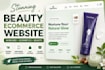 design a skincare beauty ecommerce website