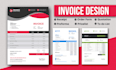 invoice, fillable PDF, business form, interactive order forms