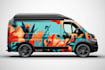 vehicle wrap car wrap van truck wrap design