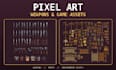 do pixel art game,pixel character game,background art,pixel animation,character