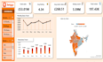 create a professional excel dashboard with charts, kpis, and reports