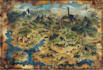 illustrate medieval fantasy and sci fi maps