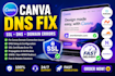 fix canva custom domain, dns, SSL, and website connection issues