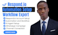setup respond io whatsapp business api respond io automation respondio ai agent