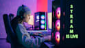 create simple audio reactive kick stream screens