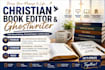 be your christian book editor, sermon editor, self help ghostwriter spiritual