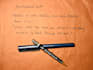 professionally handwrite letters, notes and documents