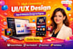 design awesome website or landing page