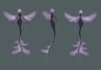 create a stylised 2d character design turn around sheet