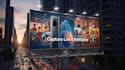 create 3d anamorphic billboard, led screen and cgi advertising animation