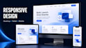 build a modern responsive landing page