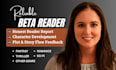 beta read manuscript fantasy romance cozy mystery thriller ya novel beta reader