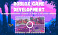 create a full roblox game with scripts, vfx and UI development
