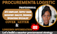 write professional procurement resume , logistic resume, procurement director