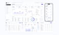 design modern saas web app UI UX in figma