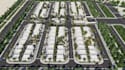 design subdivision layout masterplan residential estate site plan aerial render