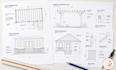 create kitchen deck permit drawings, pergola, patio and porch plans 3d render