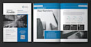 design amazing brochure, company profile