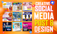 design social media post face book and instagram posts