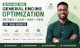 setup timely general engine chatgpt ranking or GEO aeo aio SEO for your website