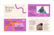 design modern canva or figma presentation
