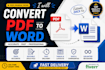convert PDF to word