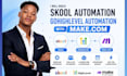 build skool automation, automate skool with zapier, gohighlevel automation skool