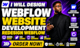 design webflow website webflow website development redesign webflow website