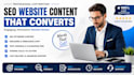 write SEO website content and website copy that converts