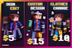 create custom minecraft skin for you