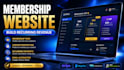 build a wordpress membership subscription website with memberpress or pmpro