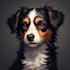 draw a pet digital portrait art from photo