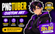 design custom pngtuber png tuber model