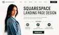 design and redesign your squarespace landing page