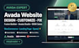 design wordpress avada website avada customization fusion avada builder expert