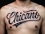 design an awesome chicano lettering tattoo